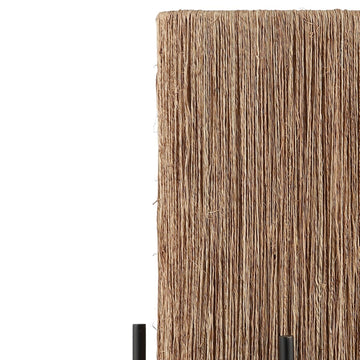 Kai 16.5" Coastal Minimalist Rattan LED Table Lamp - JONATHAN Y